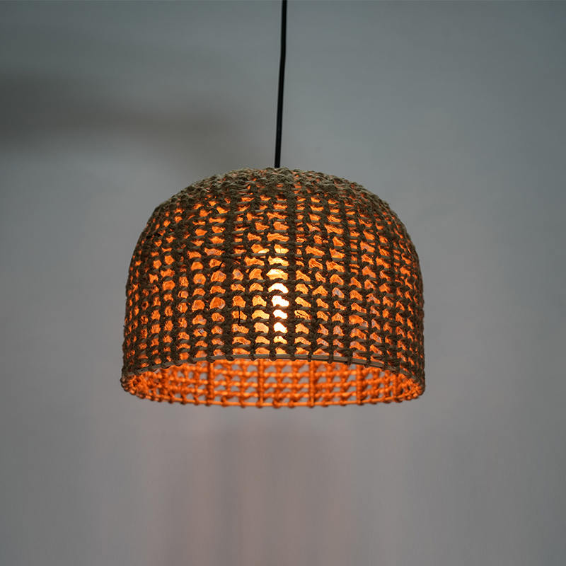 Rattan Retro Hotel and B&B Chandelier (Tenun Tali Rami)