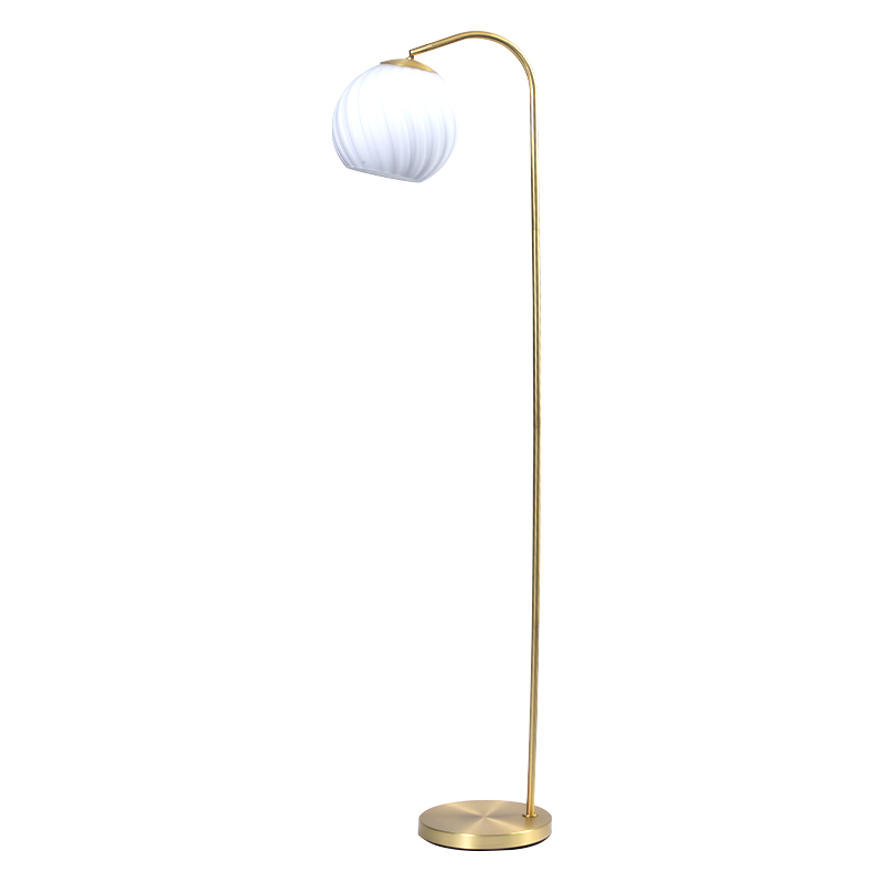 Lampu lantai logam mewah ringan