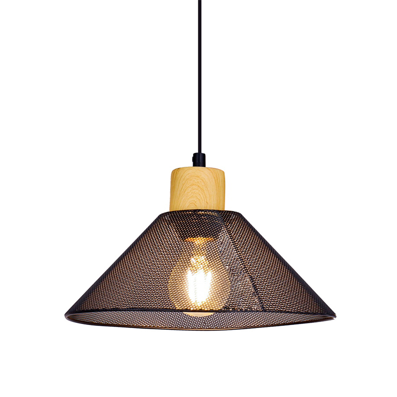 Lampu lampu kap lampu hitam