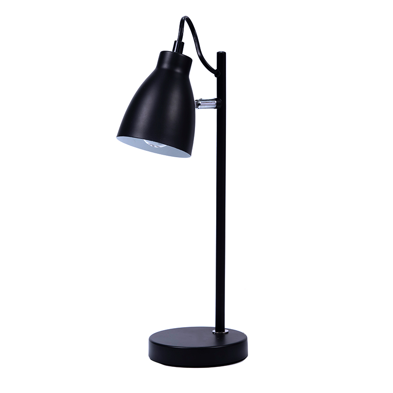 Lampu meja studi sudut retro yang dapat disesuaikan