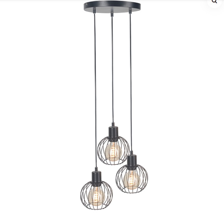 Apa efek yang dapat dibawa oleh lampu besi lentera berkepala tiga ke ruang rumah?